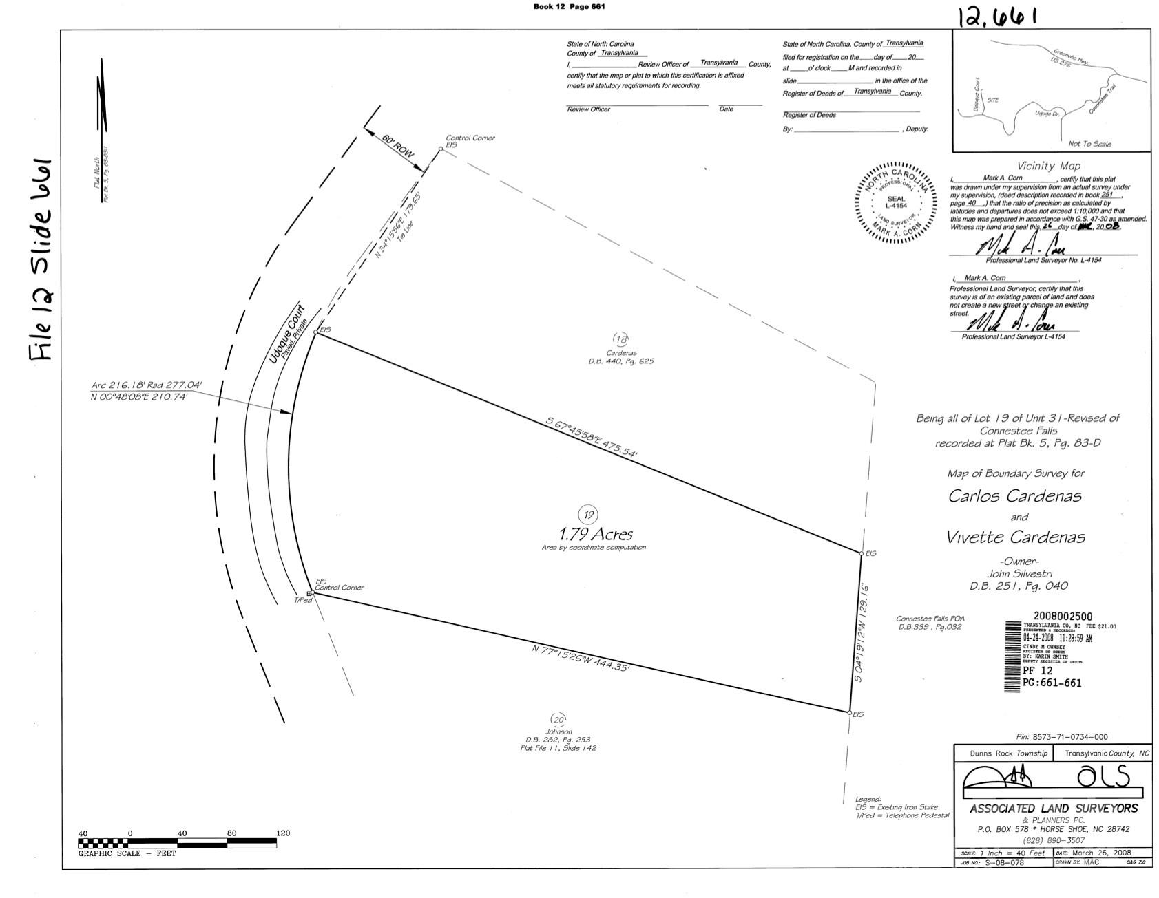 Property image 4 of Lot 19 Udoque Court in Connestee Falls, Brevard, NC 28712