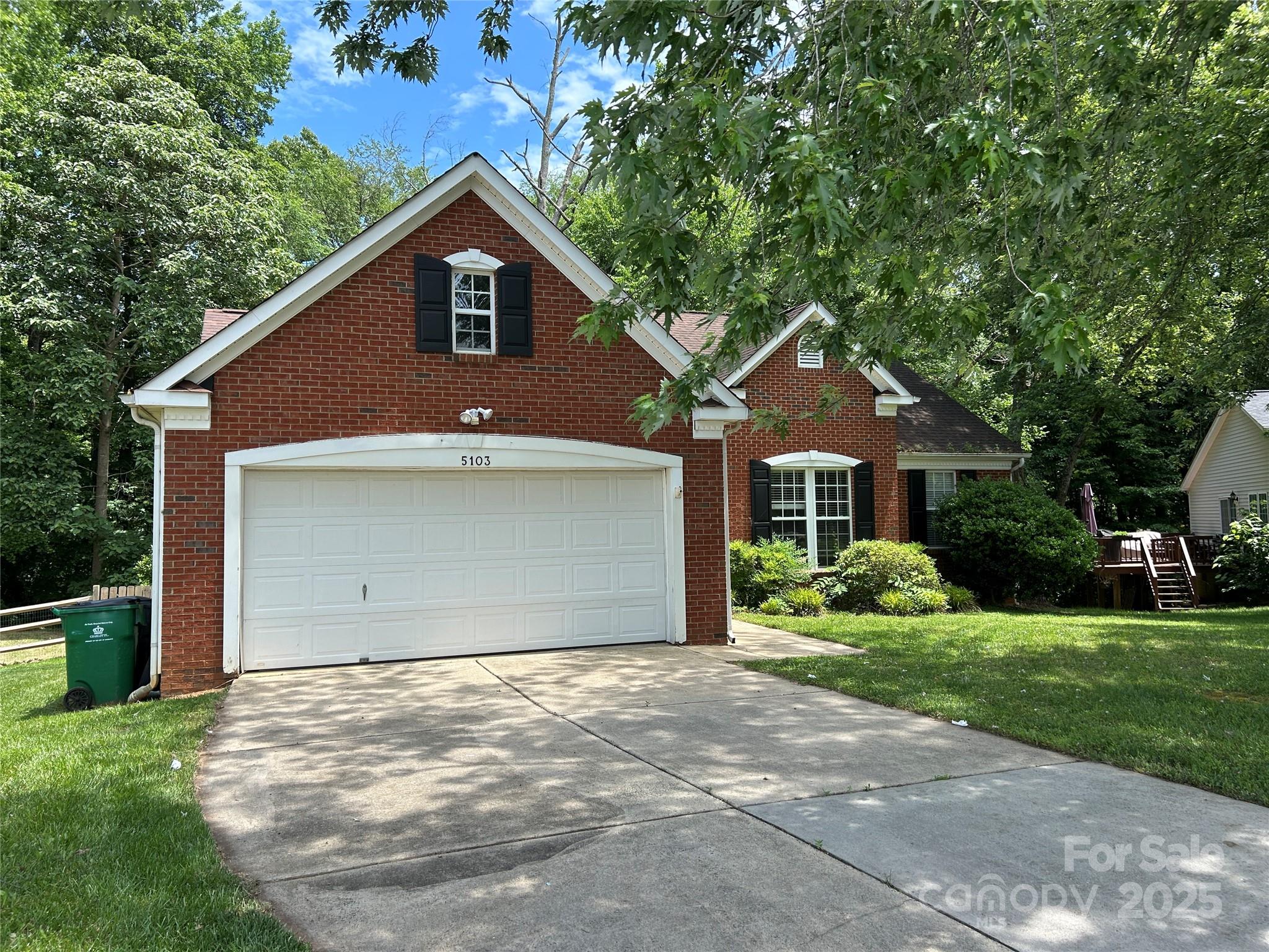 Property image 3 of 5103 Timbertop Lane in Turtle Rock, Charlotte, NC 28215