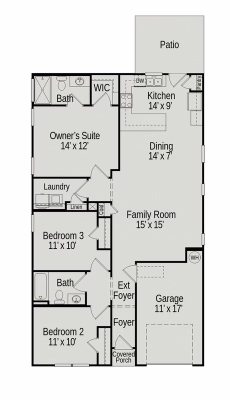 Property image 2 at 1220 Red River Drive, Salisbury, NC 28144