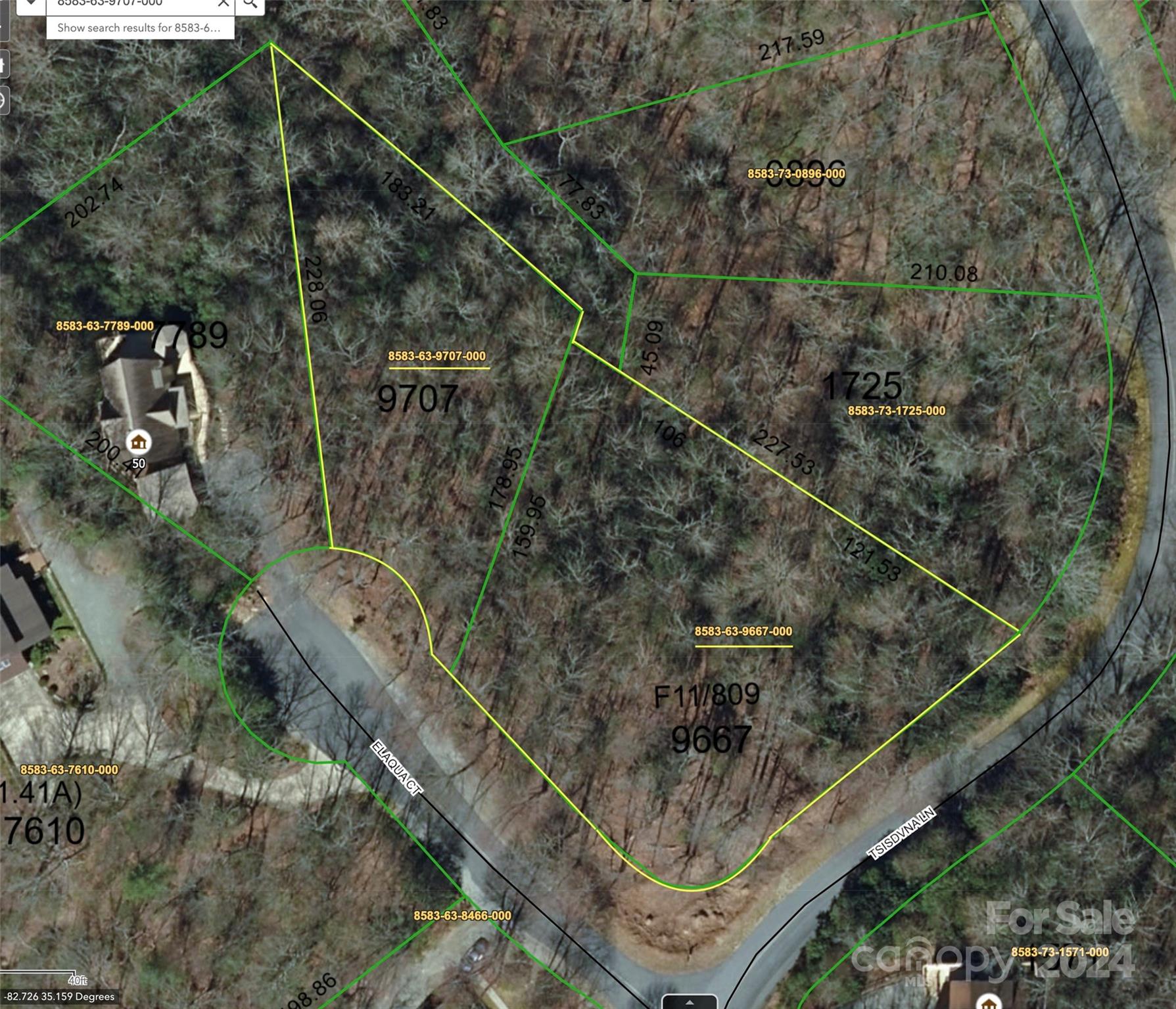 Property image 2 of Tbd Elaqua Court in Connestee Falls, Brevard, NC 28712