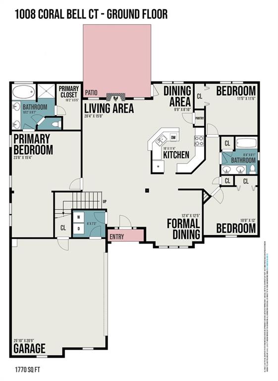 Property image 3 of 1008 Coral Bell Court in Wincrest, Monroe, NC 28110