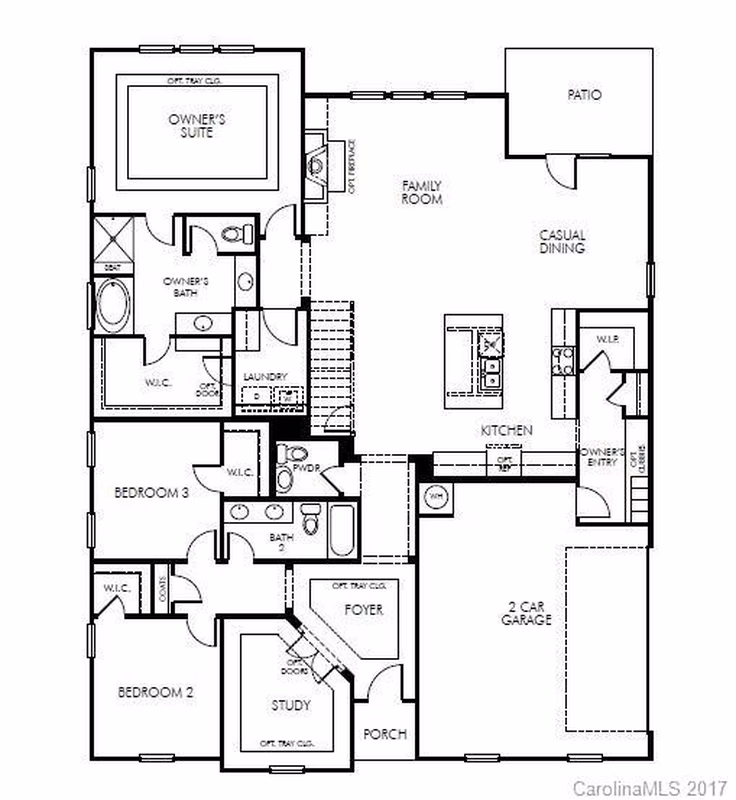 Property image 2 at 401 Alucio Court, Matthews, NC 28104