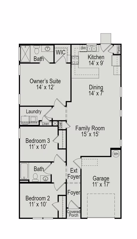 Property image 3 at 1261 Red River Drive, Salisbury, NC 28144