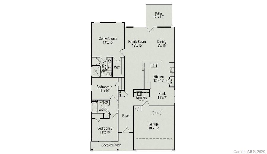 Property image 2 of 1407 Troon Drive in Reserve at the Country Club, Salisbury, NC 28144