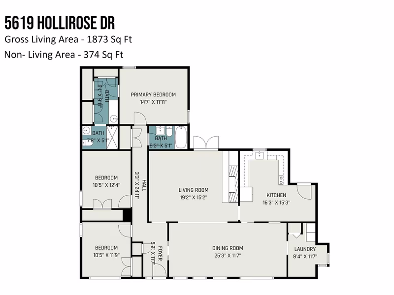 Property image 2 at 5619 Hollirose Drive, Charlotte, NC 28227