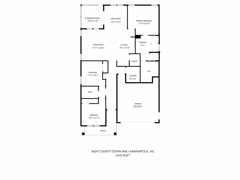 Property image 4 at 3624 County Down Avenue, Kannapolis, NC 28081