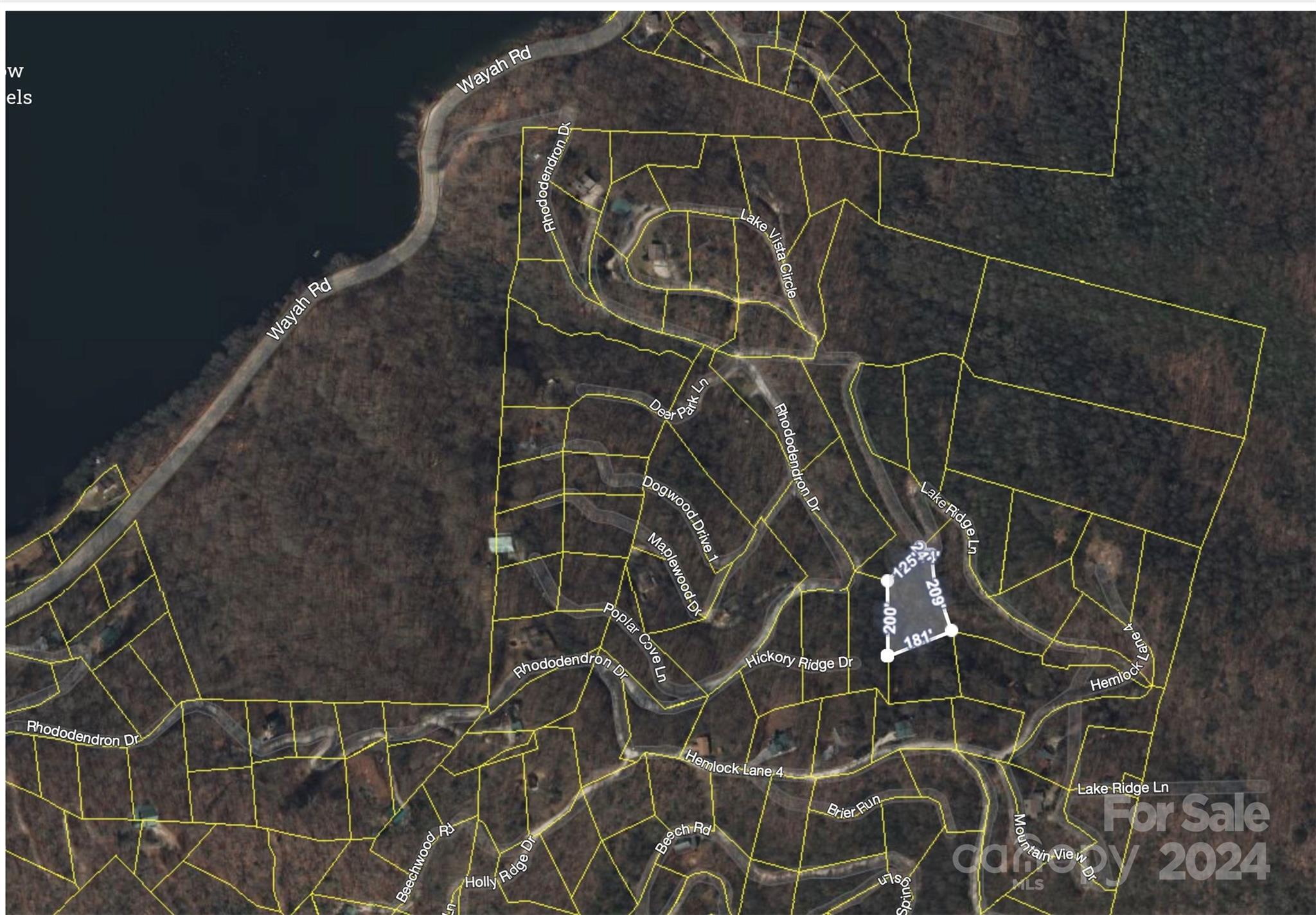 Property image 2 of Lot 2 Lake Ridge Lane in Whispering Springs, Topton, NC 28781