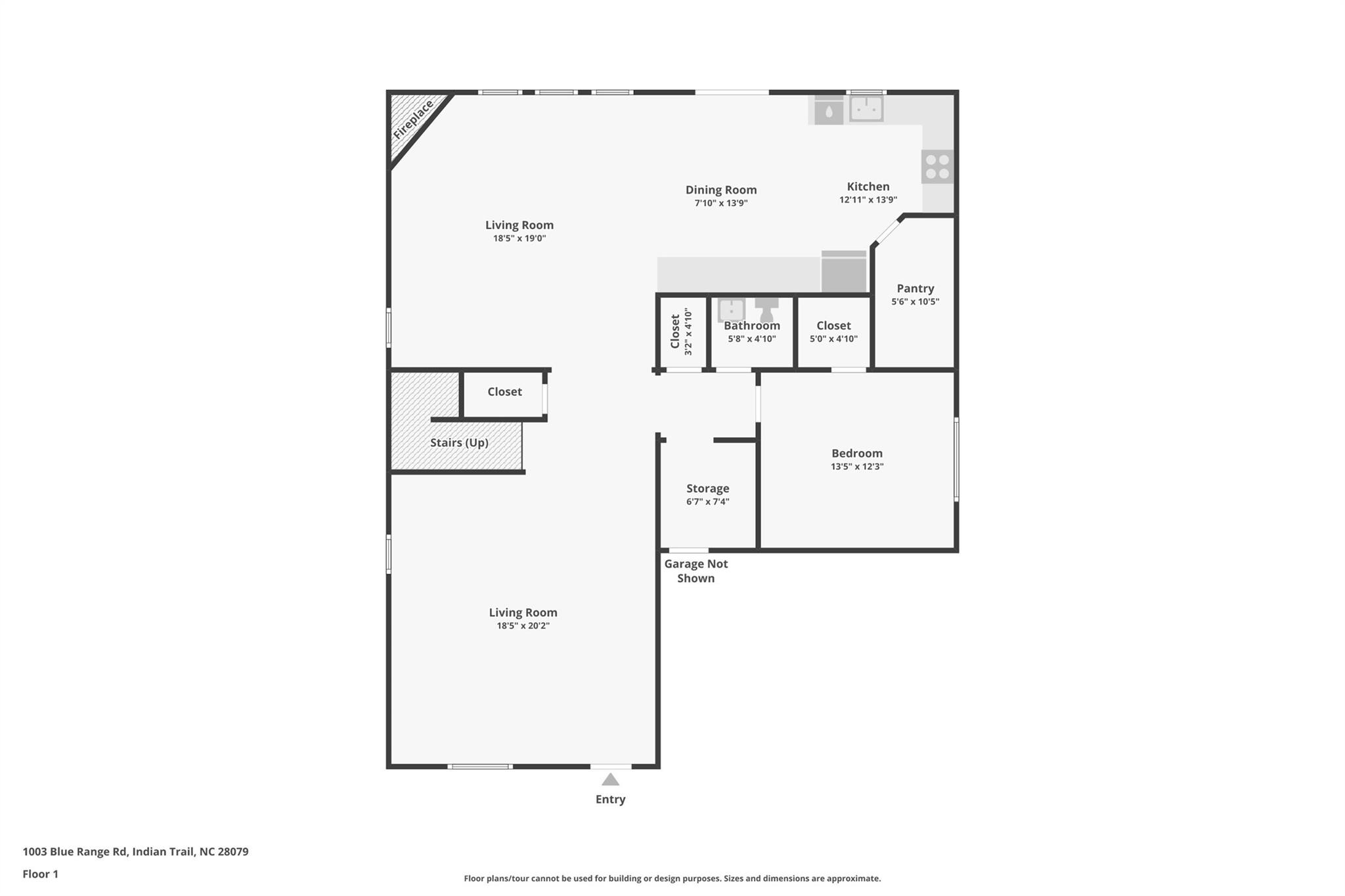 Property image 2 of 1003 Blue Range Road in Fieldstone Farm, Indian Trail, NC 28079