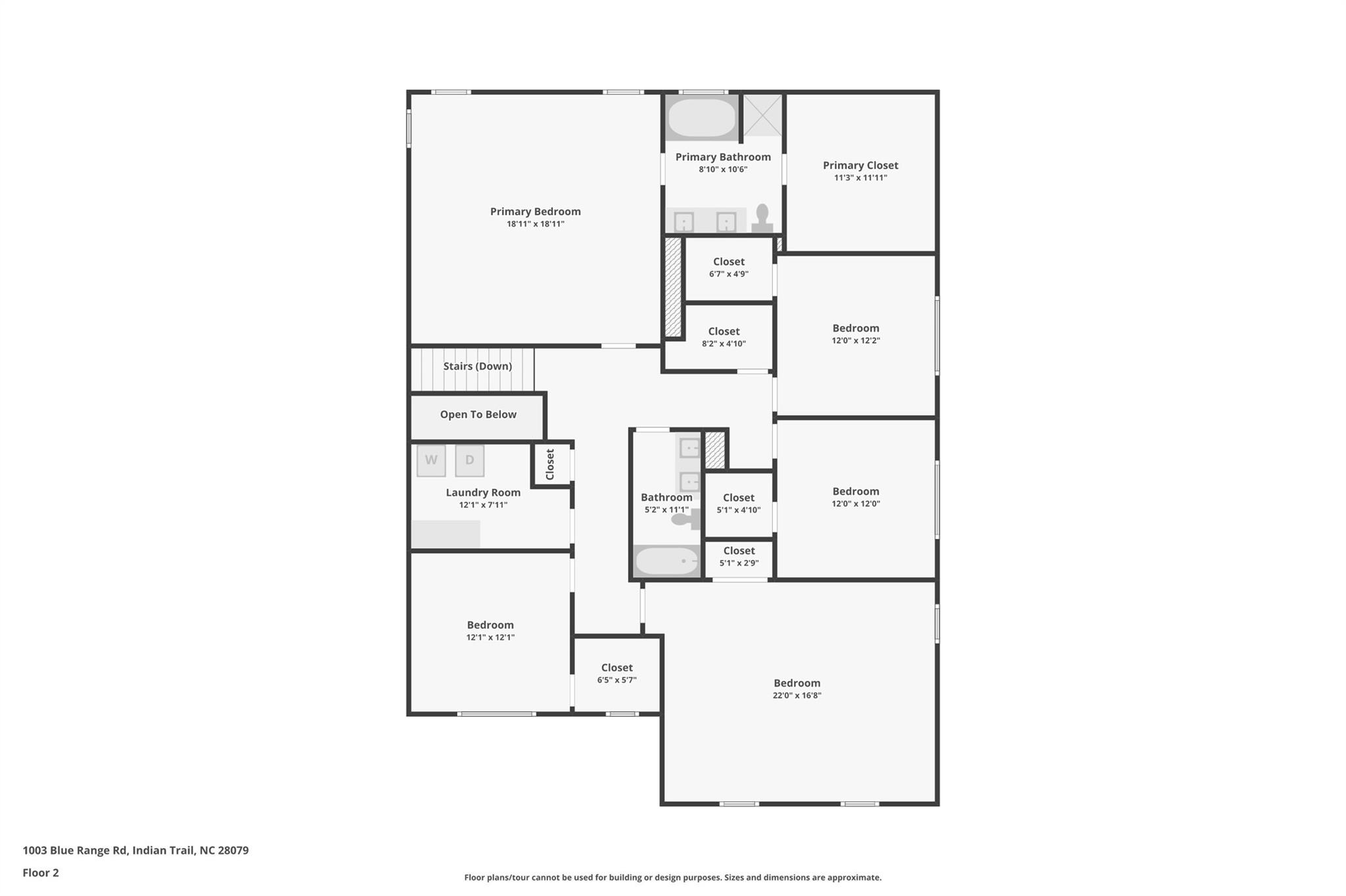 Property image 3 of 1003 Blue Range Road in Fieldstone Farm, Indian Trail, NC 28079