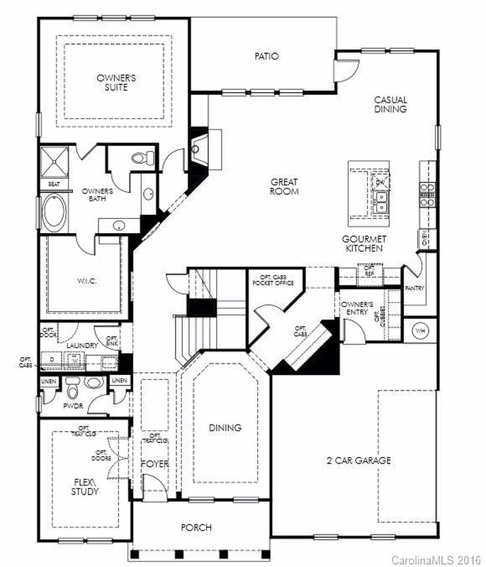 Property image 2 at 209 Candella Drive, Matthews, NC 28104