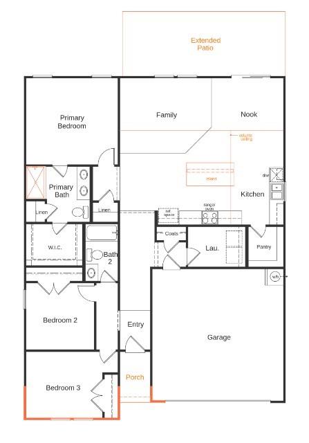 Property image 2 of 1008 Farm Branch Court in Sheffield, Indian Trail, NC 28079