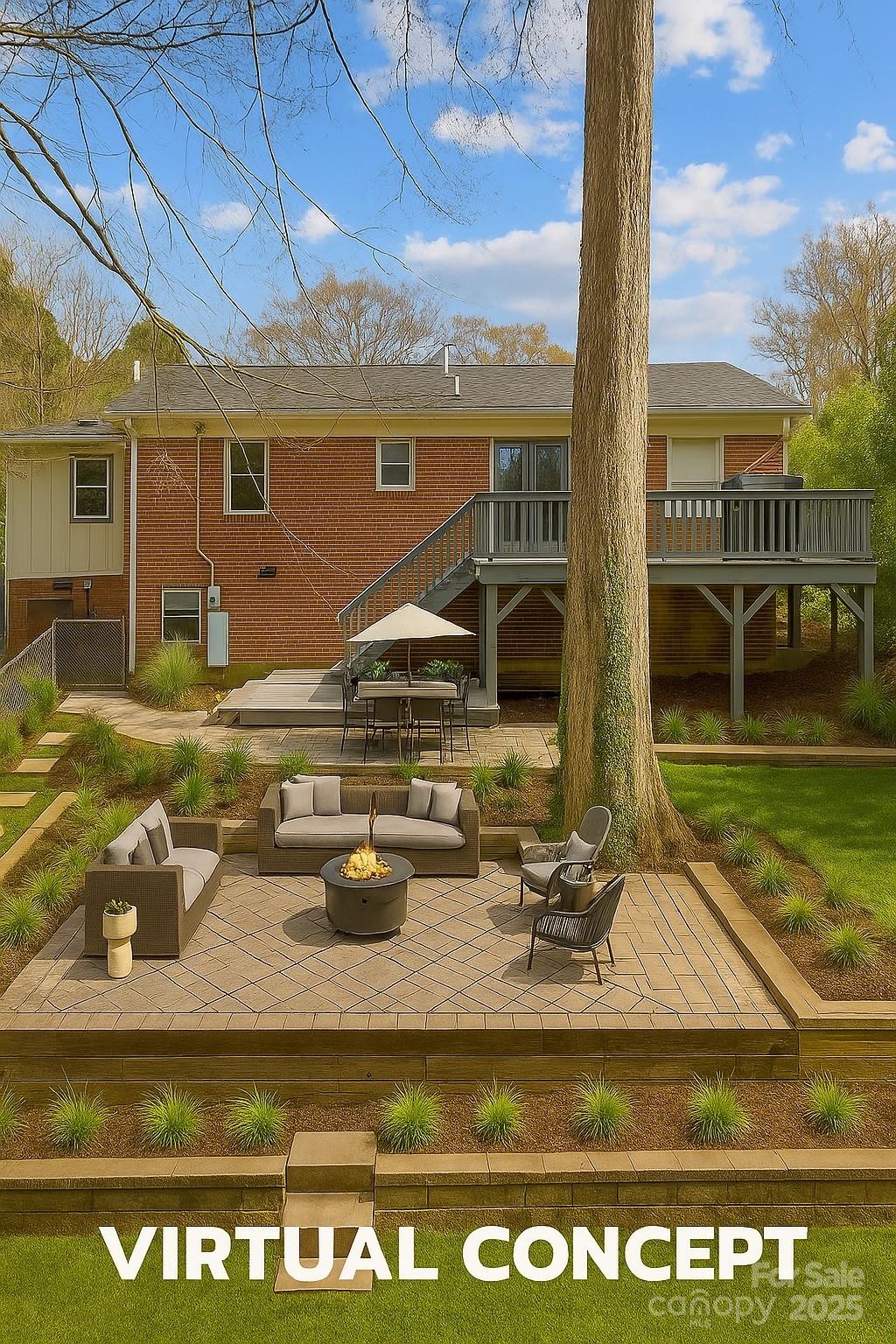 Property image 4 of 4820 Valley Stream Road in Selwyn Park, Charlotte, NC 28209