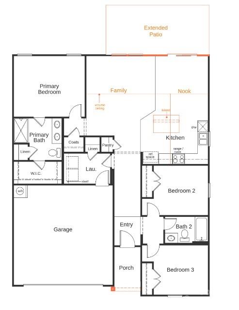Property image 2 of 4023 Cunningham Farm Drive in Sheffield, Indian Trail, NC 28079