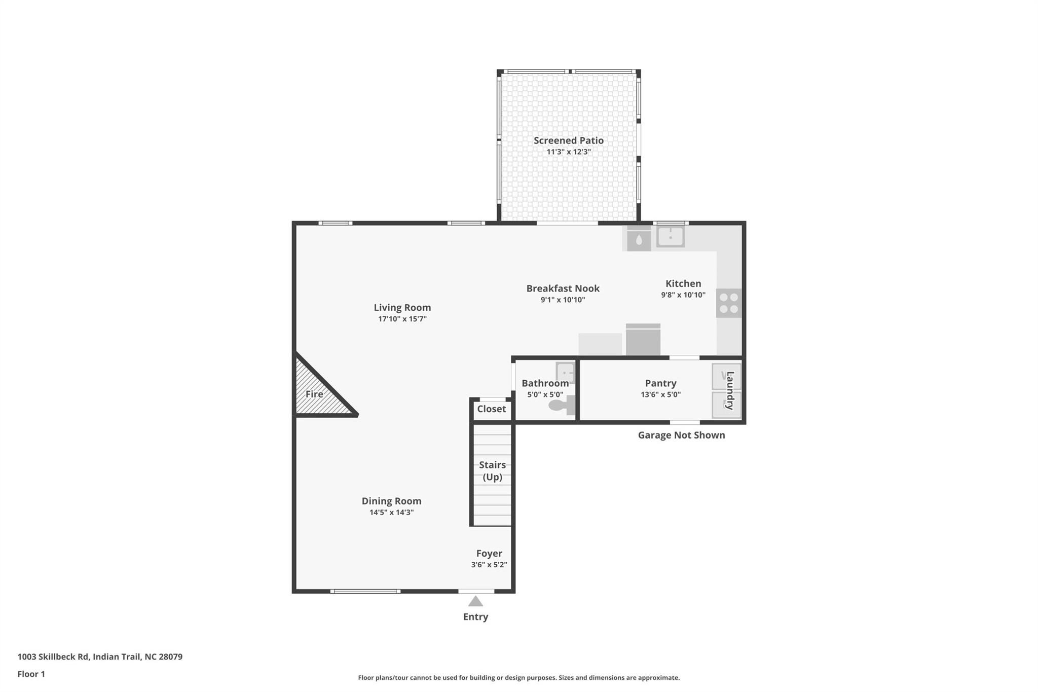Property image 3 of 1003 Skillbeck Road in Fieldstone Farm, Indian Trail, NC 28079