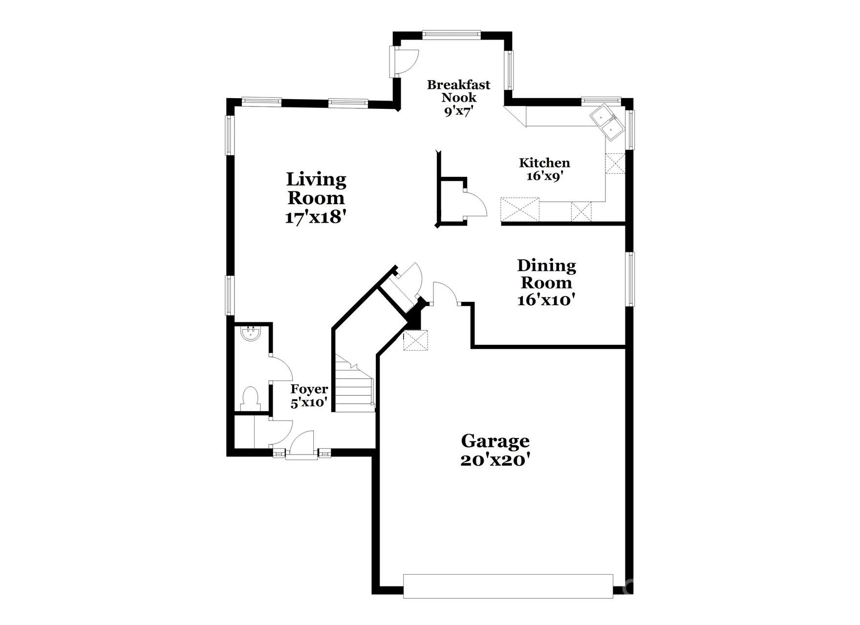 Property image 2 of 5909 Bridgeway Drive in Alexis Pointe, Indian Trail, NC 28079