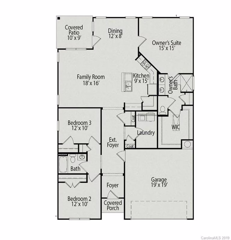 Property image 3 at 1423 Troon Drive, Salisbury, NC 28144