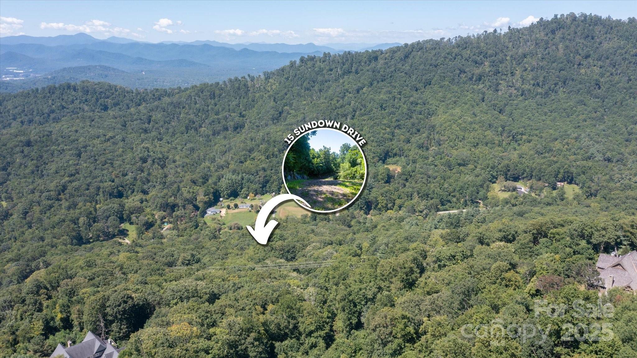 Property image 2 of 15 Sundown Drive in Poplar Ridge, Asheville, NC 28803