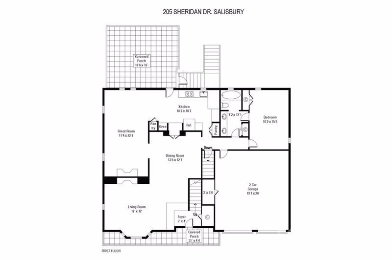 Property image 3 at 205 Sheridan Drive, Salisbury, NC 28144
