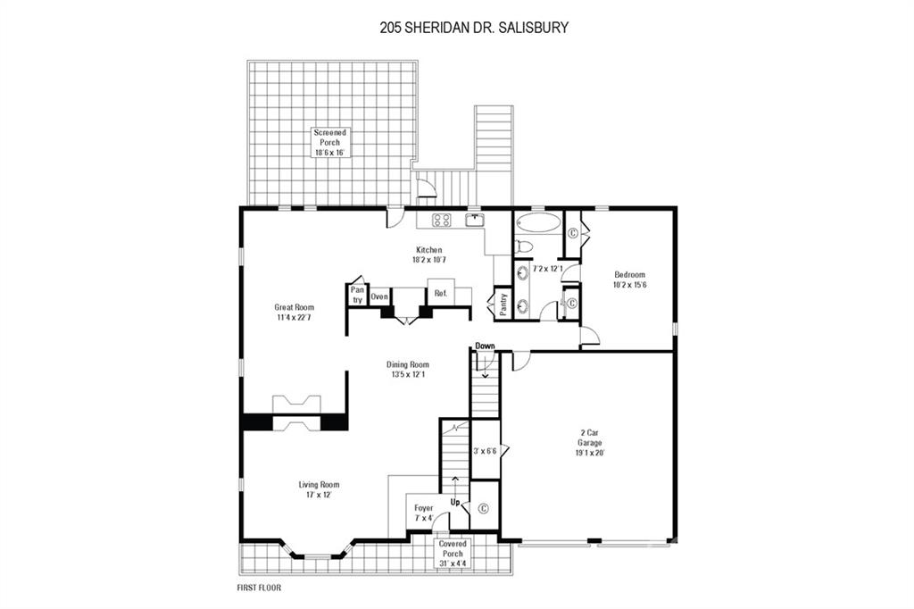 Property image 3 of 205 Sheridan Drive in Eagle Heights, Salisbury, NC 28144