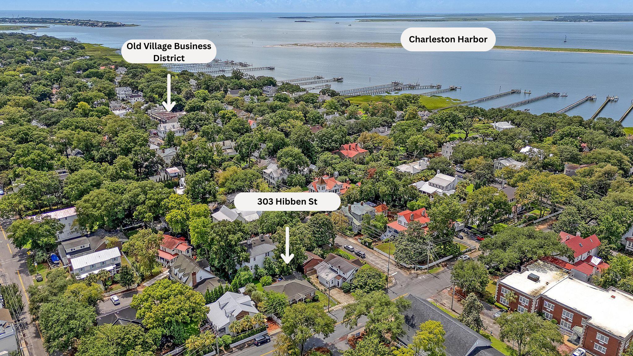 Property image 3 of 303 Hibben Street in Old Village, Mount Pleasant, SC 29464