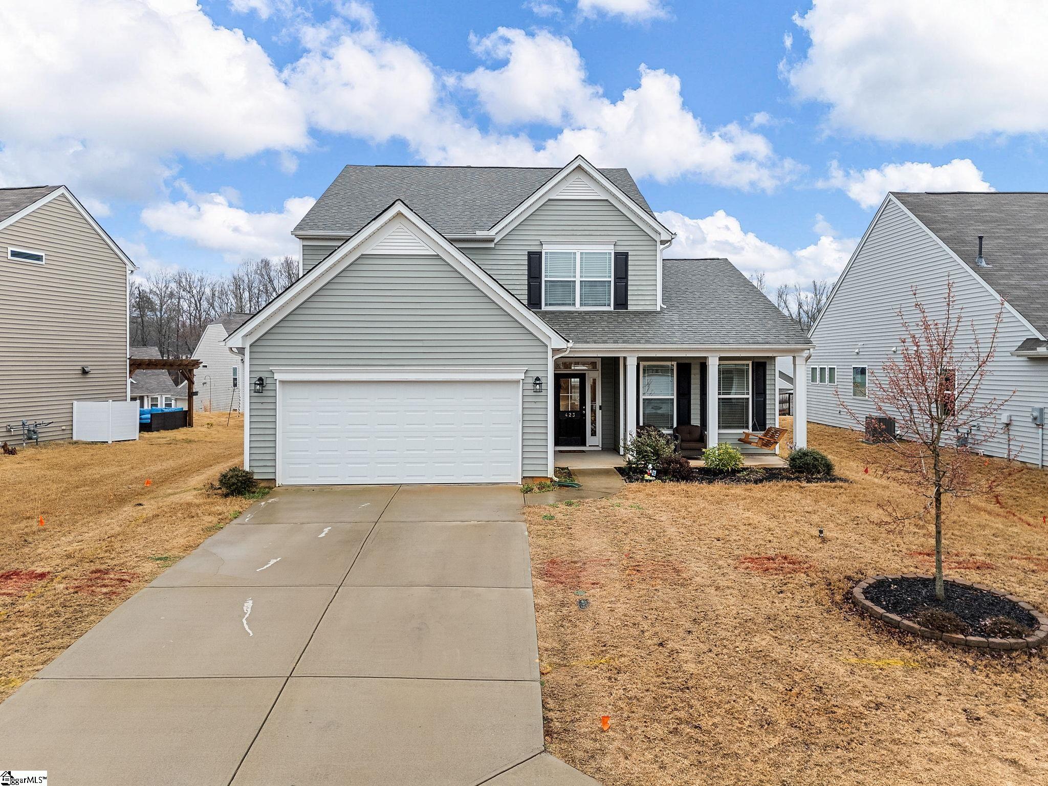 Property image 2 of 423 Wolfbend Road in Orchards at Reidville, Woodruff, SC 29388