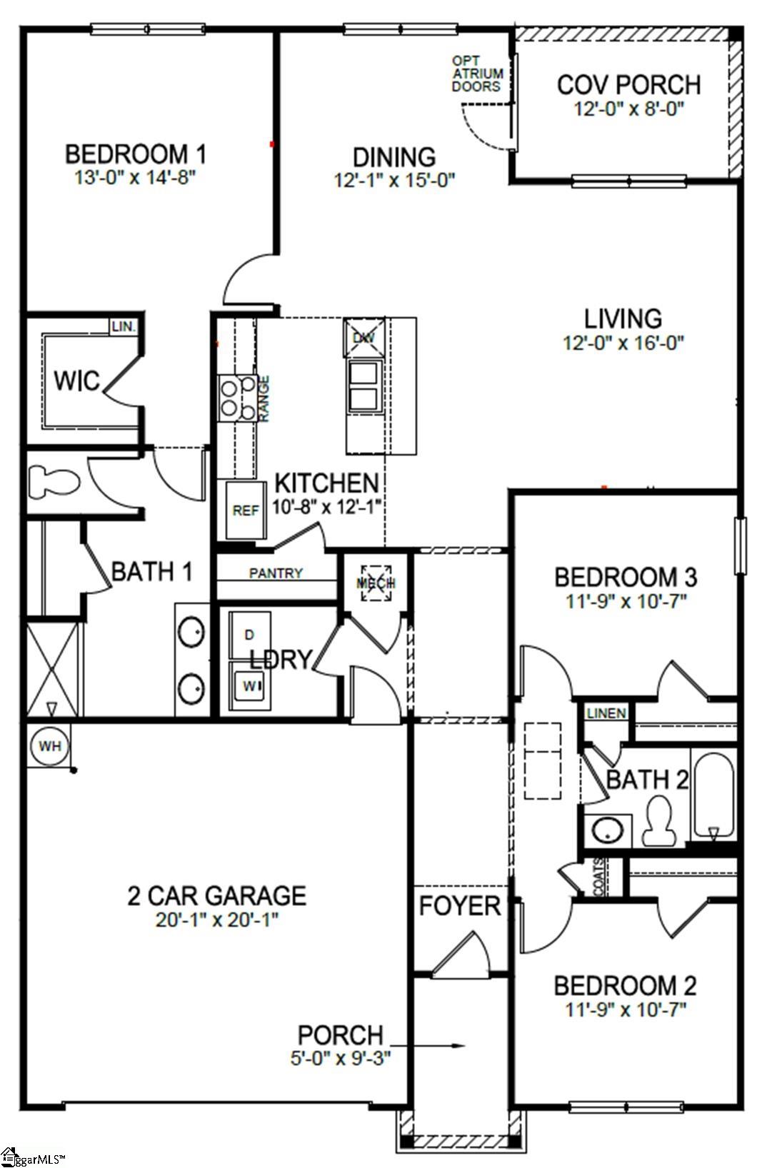 Property image 2 of 313 Pristine Drive in Bentley Park, Greenwood, SC 29646