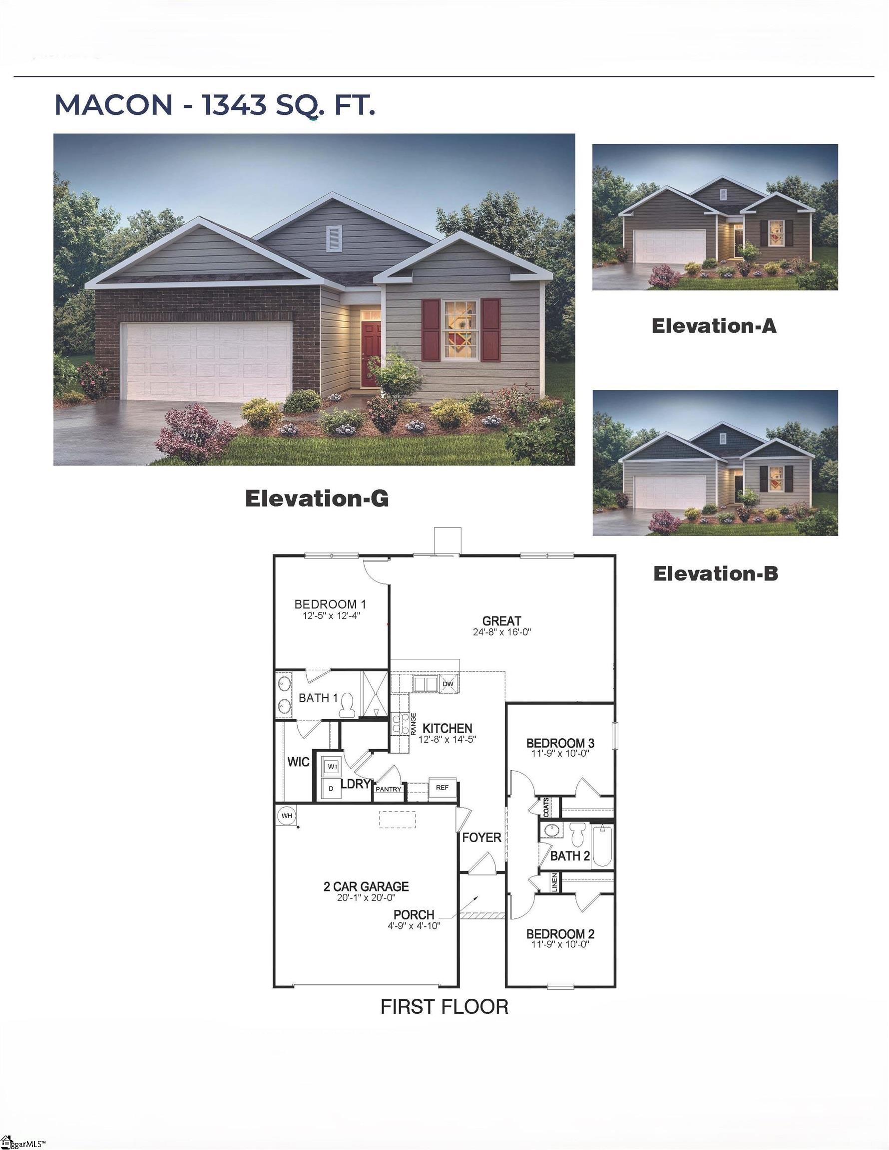 Property image 2 of 119 Larson Lane in Bentley Park, Greenwood, SC 29646