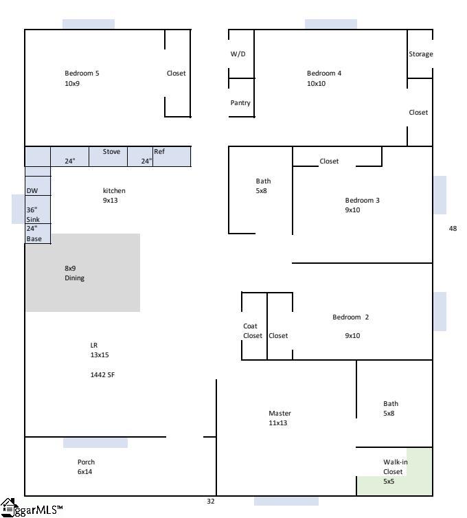 Property image 2 of 327 Dillon Drive in Blossom Meadows, Clinton, SC 29325