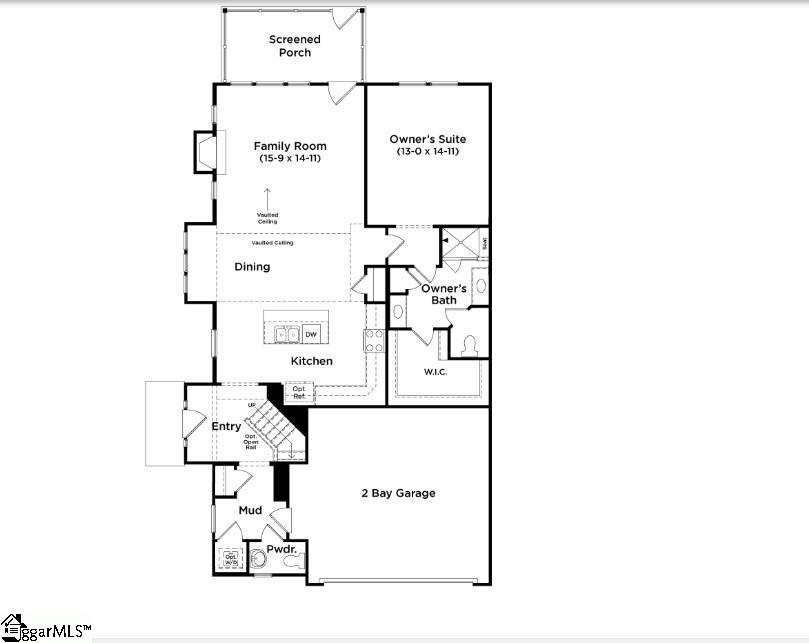 Property image 2 of 401 Crestcreek Drive in Village at Midway, Anderson, SC 29621